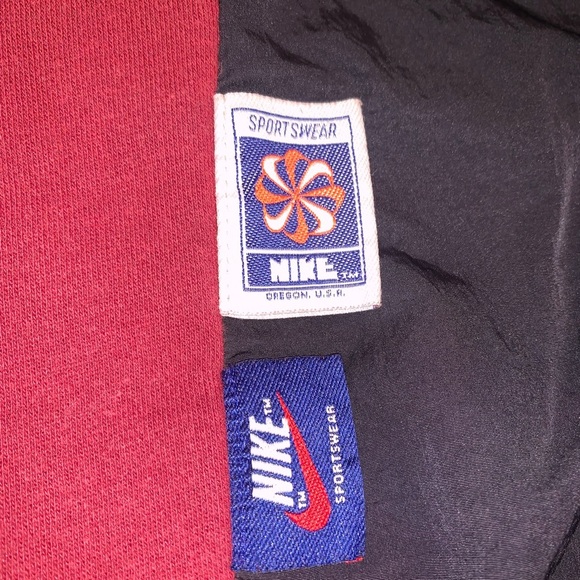 Vintage Nike Icon Clash Oversized Windbreaker Colorblock Sweatshirt Hoodie M - Picture 4 of 10